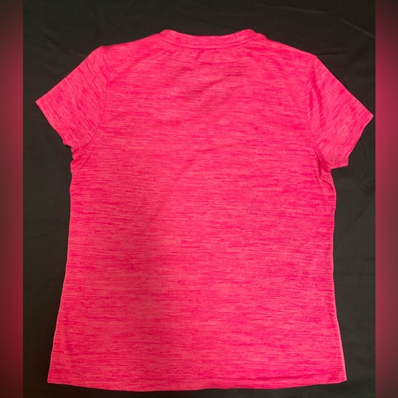 Pro Player Women’s Pink V-Neck Activewear Top Size Large - Picture 2 of 3